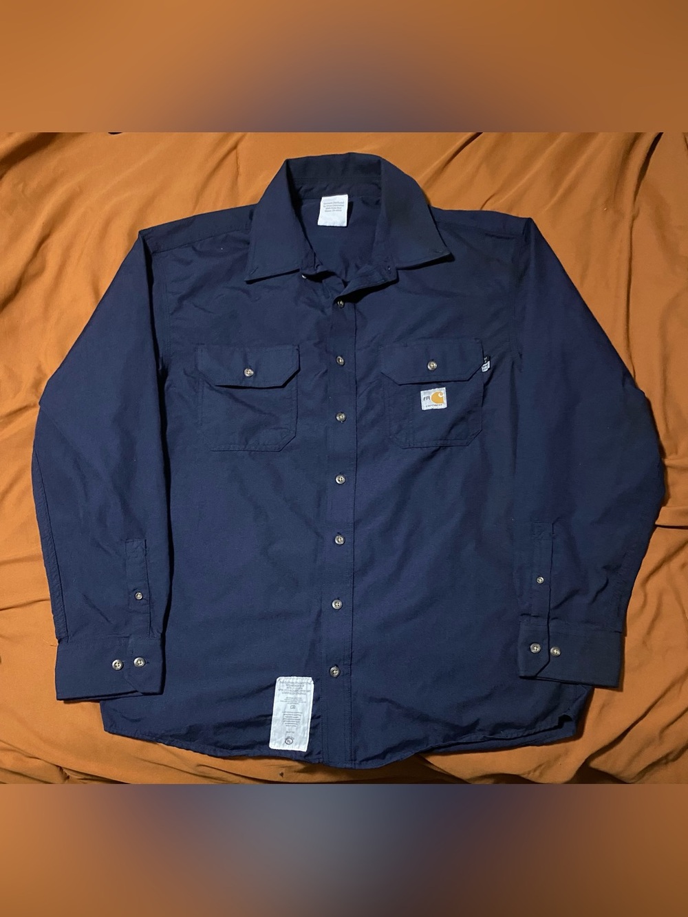 Carhartt FR Navy Work Shirt